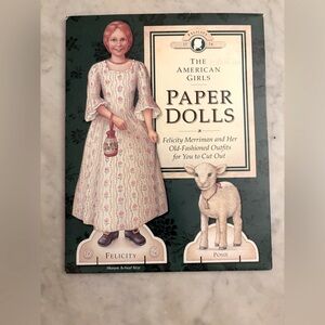 AMERICAN GIRL Felicity Paper Dolls